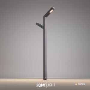 Dualina aluminium lichtmast voor landschaps-buitenverlichting