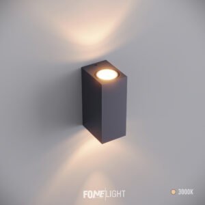 Apliken tuin- en terraswandlamp voor entree