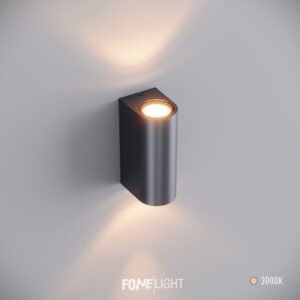 Lunara aluminium buitenwandlamp