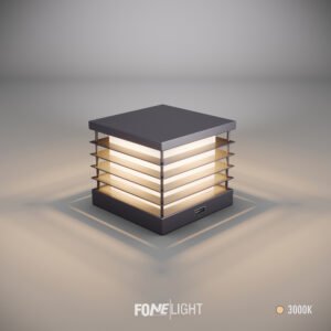 Postila zuillamp aluminium armatuur voor tuinmuur- en hekpaalverlichting