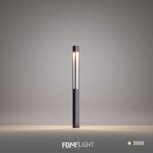 Luxera decoratieve buitenlichtmast met LED-verlichting