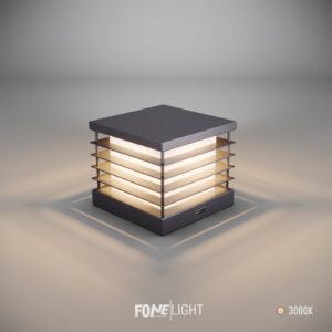 Postila zuillamp aluminium armatuur voor tuinwand- en hekpaalverlichting